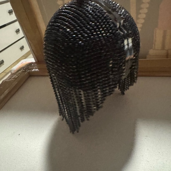 Black Chain Fringe Bag - Picture 9 of 10